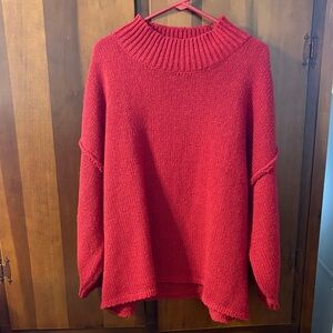 Cozy Red Women's Sweater
